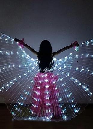 Крылья живота Ochine, светодиодный костюм с крыльями бабочки и...