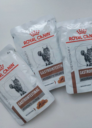 Корм для котов Пауч Royal Canin Gastrointestinal Moderate Calorie