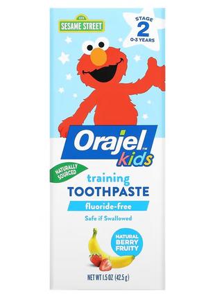 Зубная паста для детей Orajel Kids Elmo Training Toothpaste Fl...
