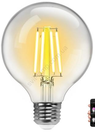 Светодиодная лампочка с регулировкой яркости FILAMENT G95 E27/...