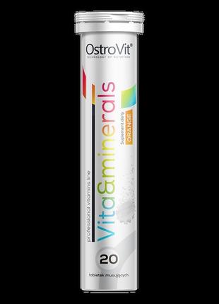 Витамины и минералы Ostrovit Vita & Minerals 20tabs (Orange)