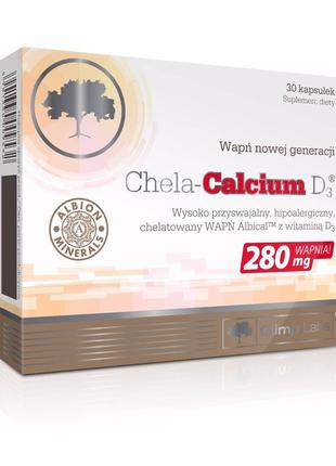 Кальцій хелат та вітамін D3 Olimp Chela-Calcium-D3 30 caps