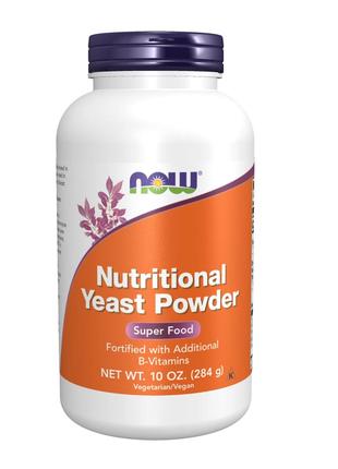 Пищевые дрожжи Now Nutritional Yeast Powder 284 g