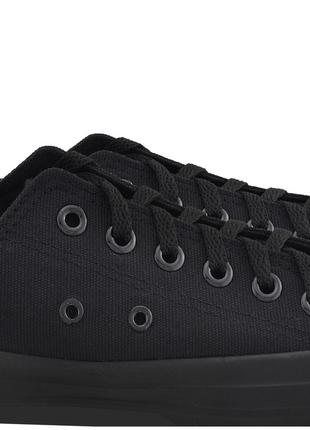 Кеды Converse All Stars Black Monochrome Low M5039 (черные) 35