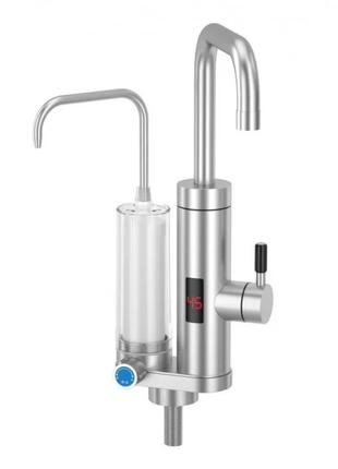 Проточный водонагреватель с фильтром для очистки воды ZSWK-D02...