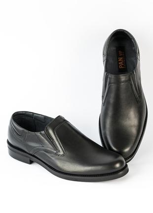 Туфли кожаные без шнуровки 42 44 размер