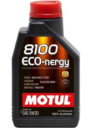 Масло моторне синтетичне 8100 ECO-NERGY SAE 5W-30 1л ТМ MOTUL