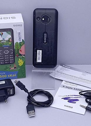 Мобильный телефон смартфон Б/У Sigma mobile X-Style S3500 sKai