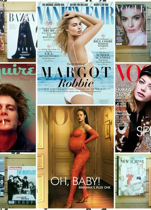 Журнал Vanity Fair, Esquire, HELLO, Вог, журналы Vogue