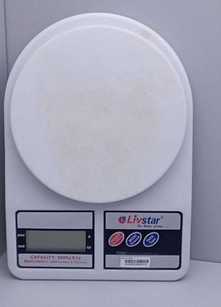 Кухонные весы Б/У Livstar LSU-5003