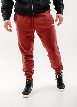 Чоловічі спортивні штани New Balance Classic CF Бордовий XL (7...