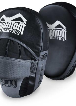 Лапи боксерські Phantom High Performance Black/Grey