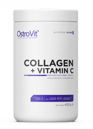 Коллаген Collagen + Vitamin C 400 g (Pure)