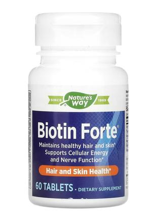Biotin Forte 5 mg - 60 tabs