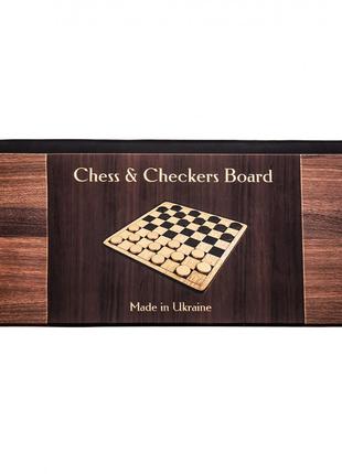 Доска для шахмат и шашек картон 35 х 35 см