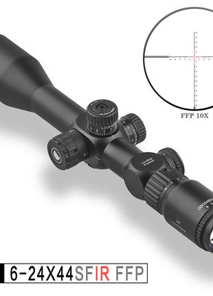 Discovery Optics HT 6-24x44 SFIR FFP (30 мм, подсветка)