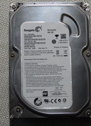 Жёсткий диск HDD 500 Гб SEAGATE ST500DM002