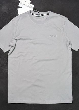 Мужская белая футболка Calvin Klein