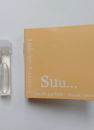 Женская парфюмированная вода ПРОБНИК Masaki Matsushima Suu