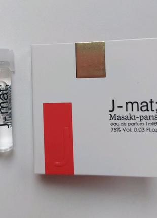 Женская парфюмированная вода ПРОБНИК Masaki Matsushima J-Mat