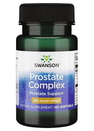 Підтримка здоров’я простати Swanson Prostate Complex, 200 mg, ...