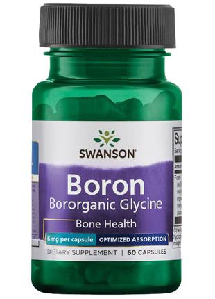 Бор Swanson Albion Boron 6 mg 60 Caps