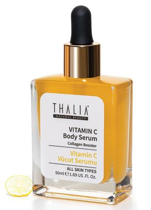 Сыворотка для тела с витамином С и коллагеном Thalia 50 мл