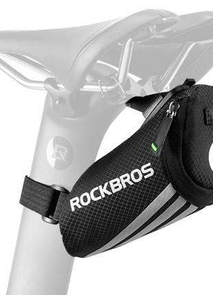 Велосипедная сумка под седло ROCKBROS C28 BK Черный