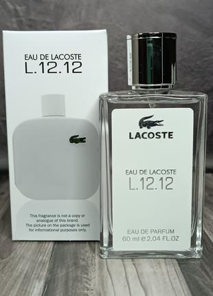 Мужской парфюм Lacoste Eau de Lacoste L.12.12 Blanc 60 мл