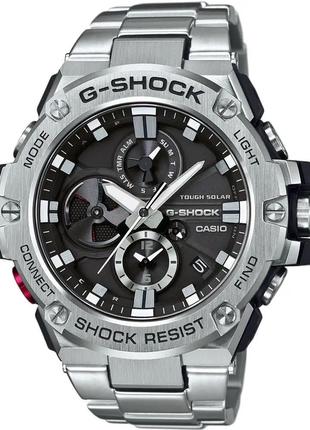 Годинник Casio GST-B100D-1AER G-Shock. Сріблястий