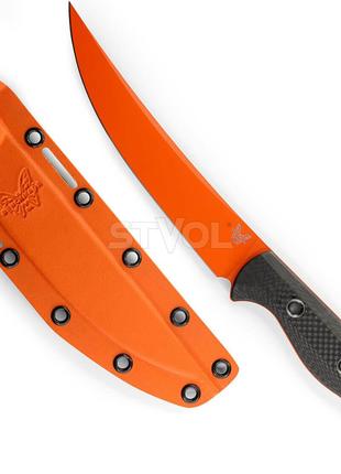 Нож Benchmade "Meatcrafter", orange, CF
