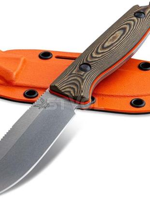 Нож Benchmade "Saddle Mountain Skinner", richlite ll