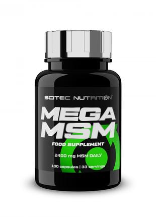 Scitec Nutrition Mega MSM 100 капсул