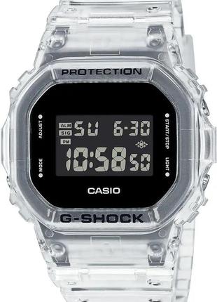 Годинник Casio DW-5600SKE-7ER G-Shock. Прозорий