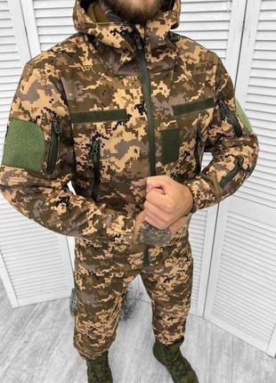Осенний костюм софтшел perodization XL