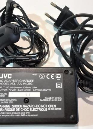 Зарядний пристрій для акамулятора JVC AC ADAPTER CHARGER AA-V4...