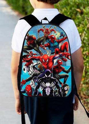 Рюкзак детский человек паук,спайдермен "Spiderman" 34х27см,гор...