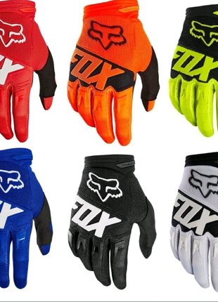 Мото перчатки FOX