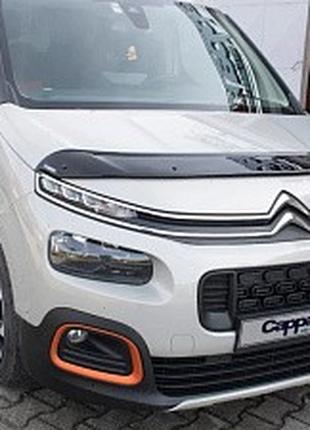 Дефлектор капота (мухобойка) Citroen Berlingo II 2008-2018