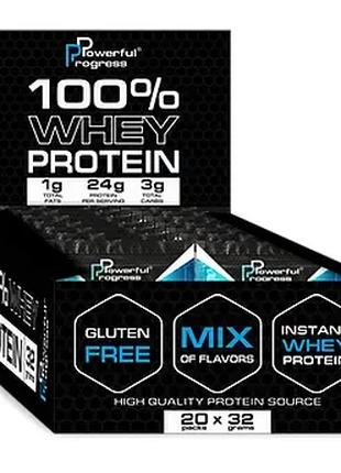 Powerful Progress 100% Whey Protein Mega Box 20пак х 32гр