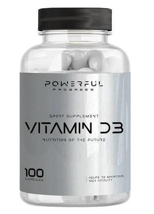 Вітамін D Powerful Progress Vitamin D3 100 Caps