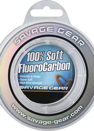 Флюорокарбон Savage Gear Soft Fluorocarbon 20M 0.60Mm 21.6Kg 4...