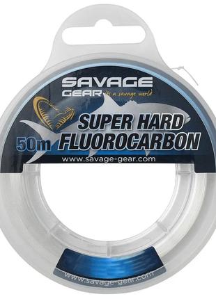 Флюорокарбон Savage Gear Super Hard 50m 0.45mm 10.70kg 23.58Lb...