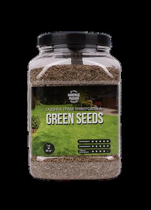 Газонная трава универсальна Green Seeds 1кг в банке