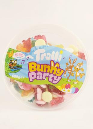 Желейные конфеты фруктовые Trolli Bunny Party 600 г Германия