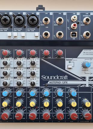 Мікшерний пульт Soundcraft Notepad-12FX