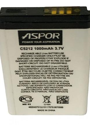 Аккумулятор Aspor для Samsung C5212 / AB553446BU, 1000 mAh