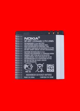 Aкб Аккумулятор Nokia BP-6MT 6720C 6750 E51 N81 N82 6350 6110N