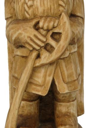 Гном Гимли из Властелин Колец деревяная статуэтка ручной работы