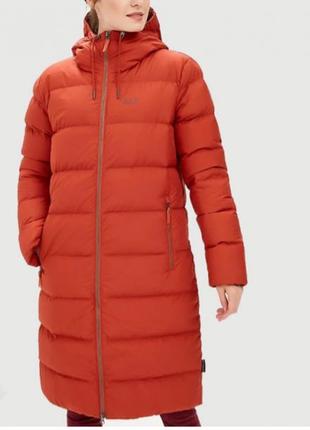 Фирменное пальто Jack Wolfskin L (терракот)